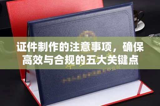 洛隆证件制作的注意事项，确保高效与合规的五大关键点