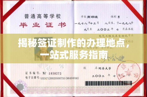 洛隆揭秘签证制作的办理地点，一站式服务指南
