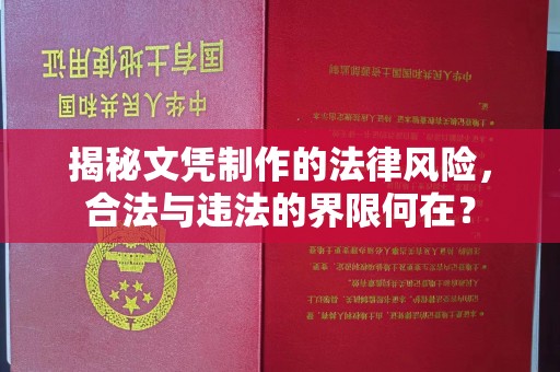 洛隆揭秘文凭制作的法律风险，合法与违法的界限何在？