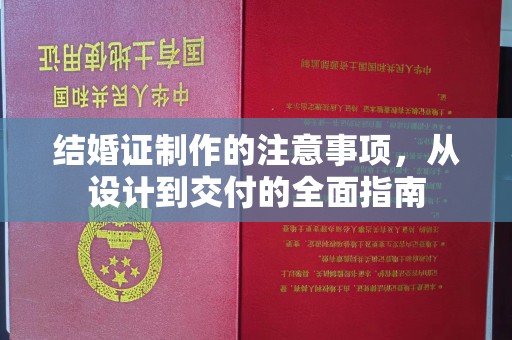 洛隆结婚证制作的注意事项，从设计到交付的全面指南