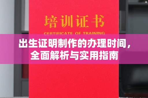 洛隆出生证明制作的办理时间，全面解析与实用指南